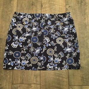 The Loft cute print skirt